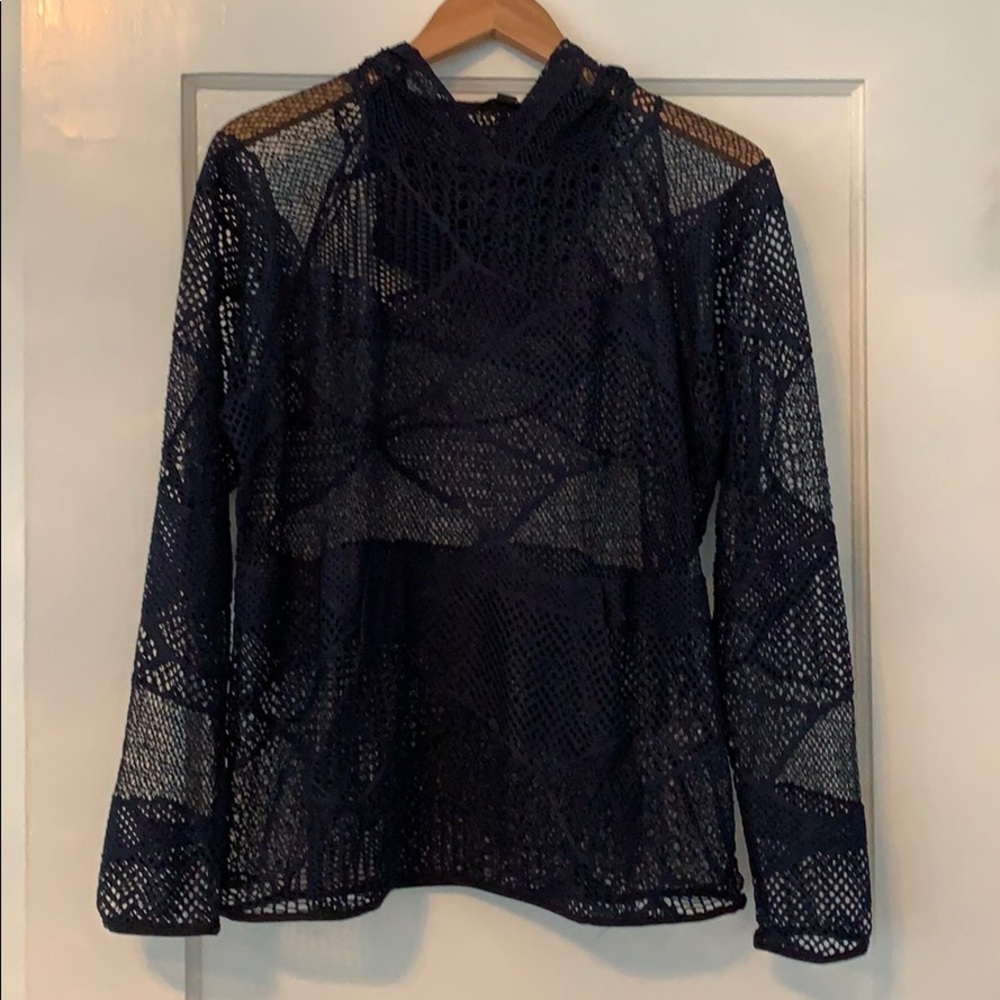 Alala Mesh Hoodie beach coverup S/M